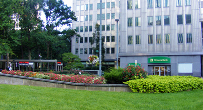 Faith Gallo Memorial Garden near Gateway Center, Downtown Pittsburgh