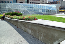 Faith Gallo Memorial Garden near Gateway Center, Downtown Pittsburgh