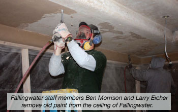 Fallingwater paint-removal