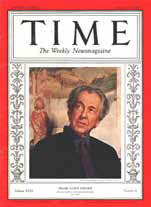Frank Lloyd Wright on the cover of Time