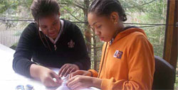 Lincoln Technology Academy students learn about architecture at Fallingwater.