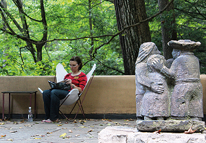 Participants in educational programs like Insight/Onsite will 
now be immersed in art and nature throughout their stay.