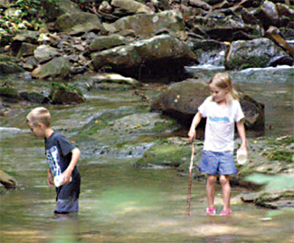 Generations of children have explored the Blue Hole.