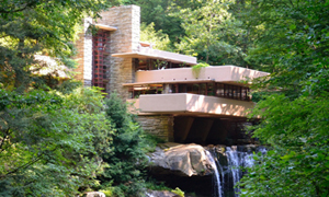 Fallingwater - Summer from the Overlook
