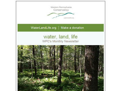WPC's eNewsletter - Water. Land. Life.