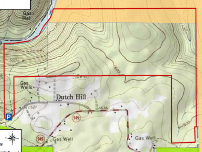 Dutch Hill Forest Map