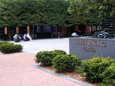 Katz Plaza greening in Downtown Pittsburgh