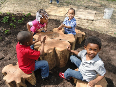 School Grounds Greening at Crescent Early Childhood Center