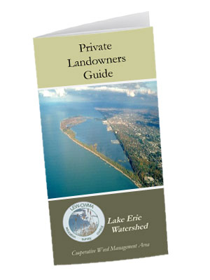 Lake Erie Watershed Brochure - Private Landowners Guide