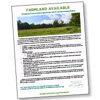 WPC's Farmland Access Initiative: Currently Available Farmland