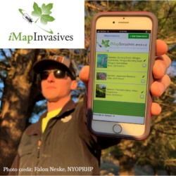 Photo for iMapInvasives smart phone application