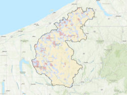 Maps of Our Work - Multi-Scale Conservation Framework, French Creek Watershed