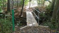 Photo of Lower Elk Creek Nature Reserve trail foot bridge