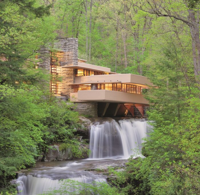 Fallingwater, classic view –photo by Christopher Little_courtesy of the Western Pennsylvania Conservancy