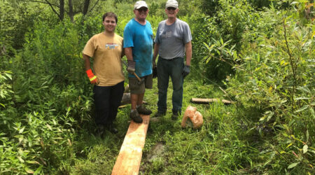Volunteers at West Branch French Creek Conservation Area