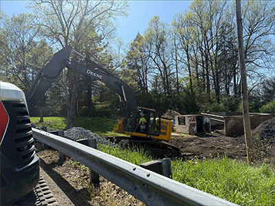 Photo of Loyalhanna Creek Sinkhole