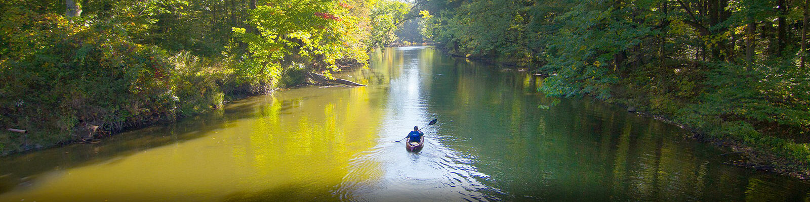 Image of a canoe on the water