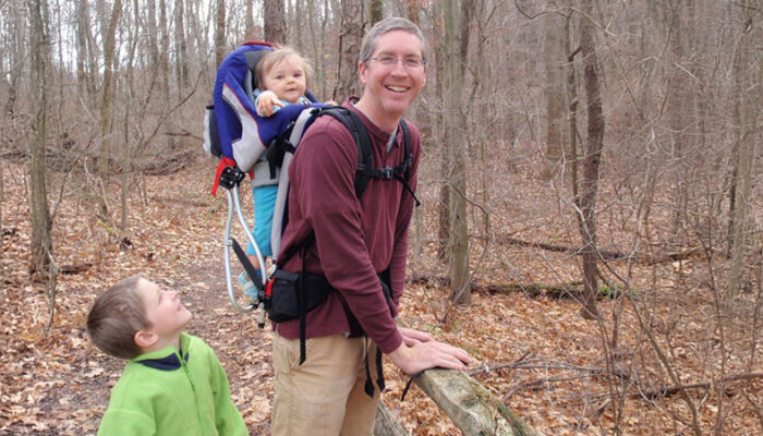 Staff and family at Beechwood Preserve