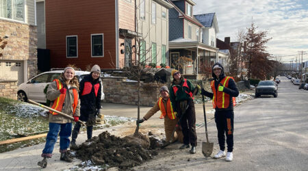 East Liberty Tree Planting
