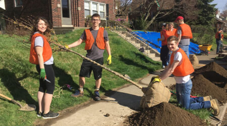 Morningside Tree Planting
