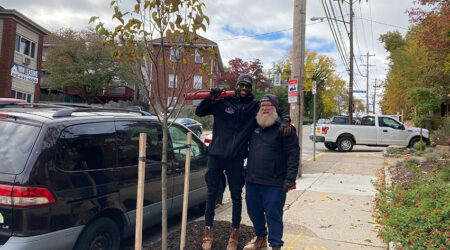 Tree Planting in Squirrel Hill