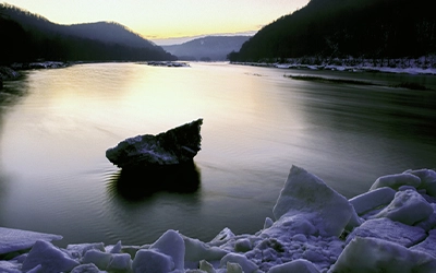 Winter at the Allegheny River
