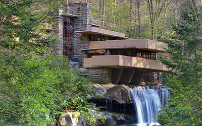 Fallingwater in the fall