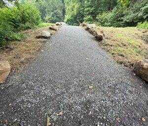 heath township canoe access launch after receiving WPC CADF for improvement